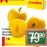 Слива
желтая
Италия