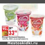 Магазин:Окей,Скидка:Йогурт Большая Кружка,
1,8-2%,