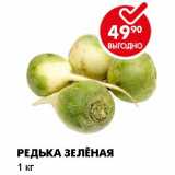 Магазин:Пятёрочка,Скидка:РЕДЬКА ЗЕЛЕНАЯ 