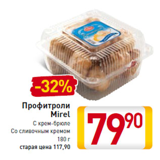 Акция - Профитроли Mirel