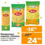 Магазин:Монетка,Скидка:Макаронные
изделия «Увелка»
спагетти/рожки/
спираль,