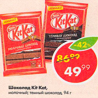 Акция - Шоколад Kit Kat