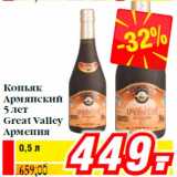 Билла Акции - Коньяк
Армянский
5 лет
Great Valley
Армения