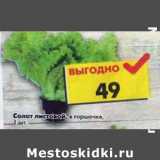 Магазин:Пятёрочка,Скидка:Салат листовой