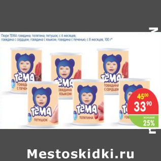 Акция - Пюре Тема