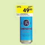 Магазин:Перекрёсток,Скидка:Пиво LOWENBRAU
Original светлое 5,4%