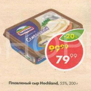 Акция - Плавленый сыр Hohland 55%