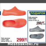 Магазин:Метро,Скидка:Сабо женские
LUCKY LAND
размеры: 36-40/41-45