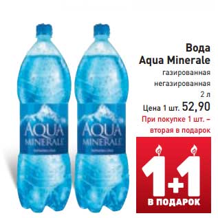 Акция - Вода Aqua Minerale