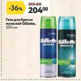 Окей Акции - Гель для бритья мужской Gillette