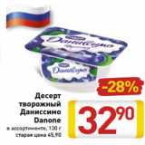 Магазин:Билла,Скидка:Десерт
творожный
Даниссимо
Danone
в ассортименте, 130 г