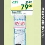 Магазин:Перекрёсток,Скидка:Вода Evian 