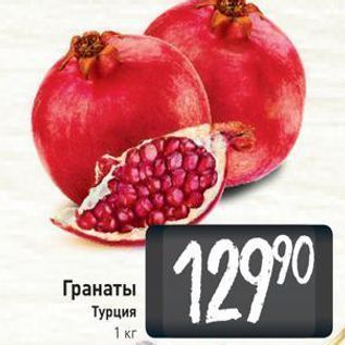 Акция - Гранаты Турция 1 кг
