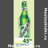 Магазин:Перекрёсток,Скидка:Пиво Tuborg Green 