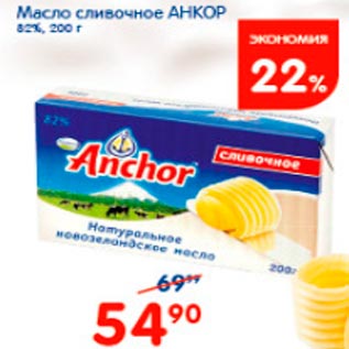 Акция - Масло сливочное Анкор