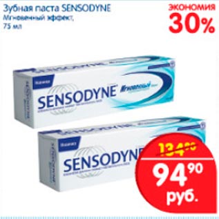 Акция - Зубная паста Sensodyne