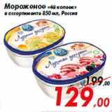 Магазин:Седьмой континент,Скидка:Мороженое «48 копеек»
в ассортименте 850 мл, Россия