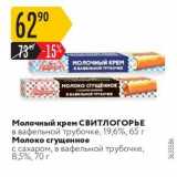 Карусель Акции - Молочный крем СвитлогОРЬЕ 