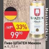 Авоська Акции - Пиво Шпатен Мюнхен