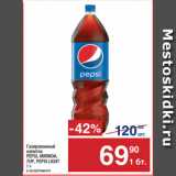 Метро Акции - Газированный
напиток
PEPSI, MIRINDA,
7UP, PEPSI LIGHT