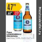 Карусель Акции - Пиво LOWENBRAU ORIGINAL