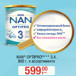 Акция - Nan Optipro 3.4
