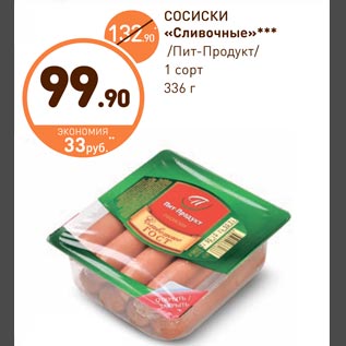 Акция - Сосиски Сливочные Пит-Продукт