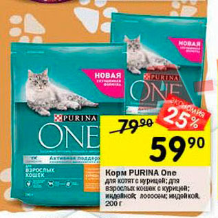 Акция - Корм Purina One