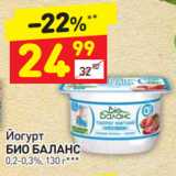 Магазин:Дикси,Скидка:Йогурт
БИО БАЛАНС  0,2-0,3%, 130 