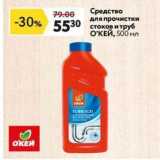 Окей Акции - Средство для прочистки стоков и труб ОКЕЙ