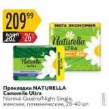 Карусель Акции - Прокладки NATURELLA 