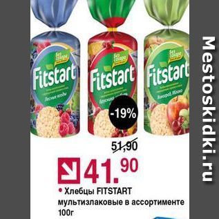 Акция - Хлебцы FITSTART