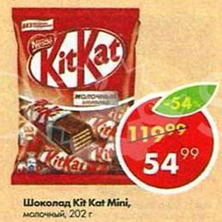 Акция - Шоколад Kit Kat Mini