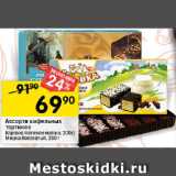 Магазин:Перекрёсток,Скидка:Ассорти вафельных
тортиков
Коровка топленое молоко, 200 г;
Мишка Косолапый, 250 г