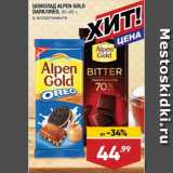 Магазин:Лента,Скидка:ШОКОЛАД ALPEN GOLD
DARK/OREO