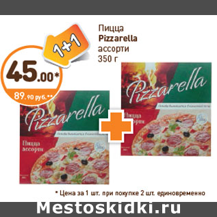 Акция - Пицца Pizzarella ассорти