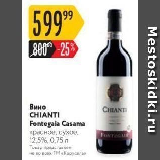 Акция - Вино CHIANTI CHIANT