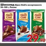 Магазин:Седьмой континент,Скидка:Шоколад Alpen Gold