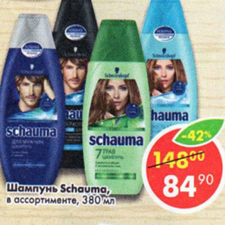 Акция - Шампунь Schauma