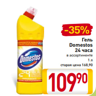 Акция - Гель Domestos 24 часа в ассортименте 1 л