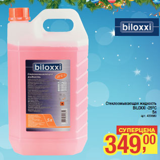 Акция - Стеклоомывающая жидкость BILOXXI -25oC