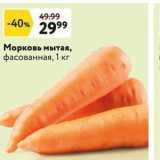 Магазин:Окей,Скидка:Морковь мытая