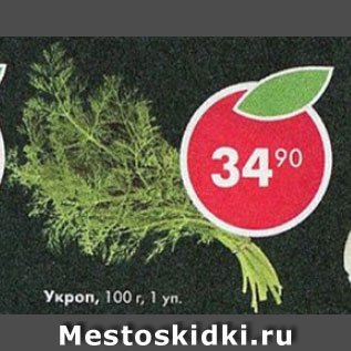 Акция - укроп