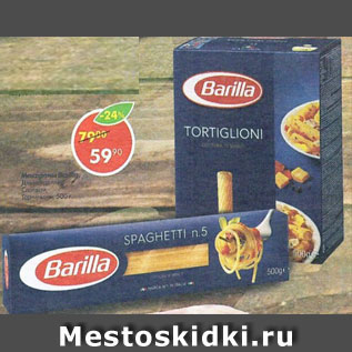 Акция - Макароны Barilla