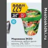 Карусель Акции - Мороженое ЭКZO 