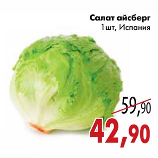 Акция - Салат айсберг