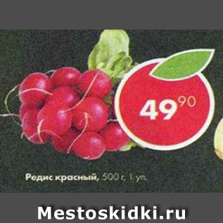 Акция - Редис красный