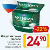 Магазин:Билла,Скидка:Йогурт Активиа
Danone
в ассортименте
2,9–3,2%, 150 г