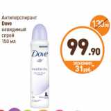 Магазин:Дикси,Скидка:Антиперспирант
Dove
невидимый
спрей