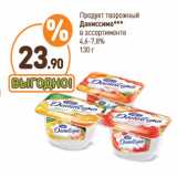 Магазин:Дикси,Скидка:Продукт творожный
Даниссимо
4,6-7,8%